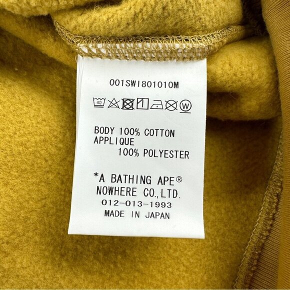 Bape A Bathing Ape Green Camo Crewneck XL - Picture 7 of 14